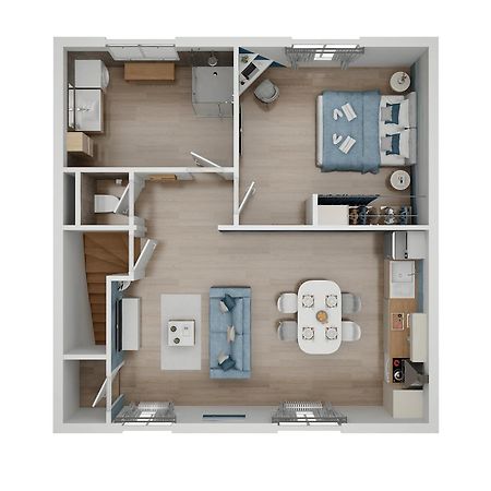 Châlons-en-Champagne Cocon D'Hiver - Netflix & Wifi - Parking Gratuit - Check-In 24H24 - Kit Bebe Inclus - Emplacement Velos - Goodmarning מראה חיצוני תמונה