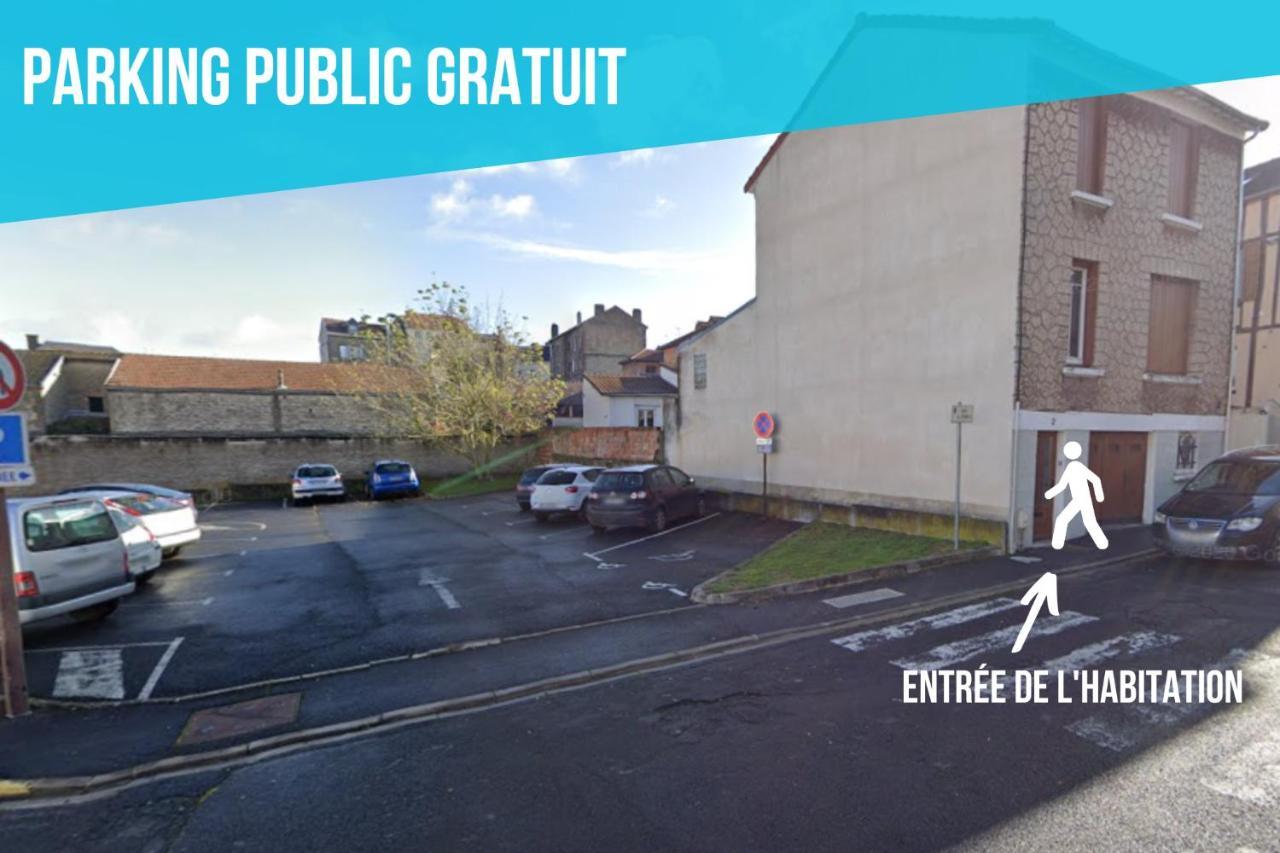 Châlons-en-Champagne Cocon D'Hiver - Netflix & Wifi - Parking Gratuit - Check-In 24H24 - Kit Bebe Inclus - Emplacement Velos - Goodmarning מראה חיצוני תמונה